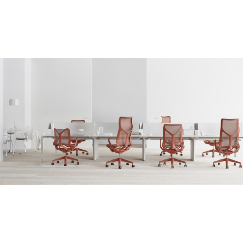 Cosm - office chair on castors, low back, coper color 84506-3