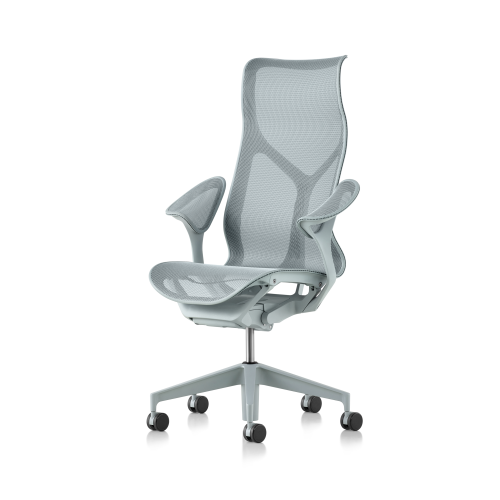 Cosm White Chair by Herman Miller