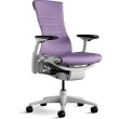 Embody x Logitech Gaming chair White base, Purple 3SYA1-3