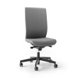 Office chair Aura, on castors, height adjustable with swivel mechanism, fabric-1